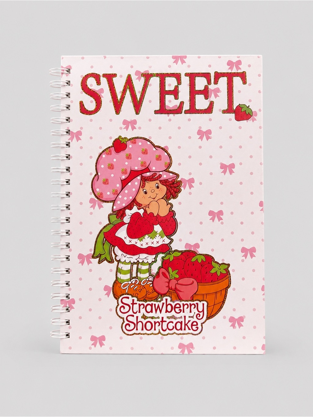 Strawberry Shortcake Spiral Notebook – Cute Sweet Design | Brand New
